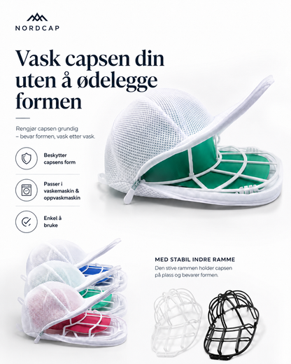 NordCap – Vask capsen uten at den mister formen